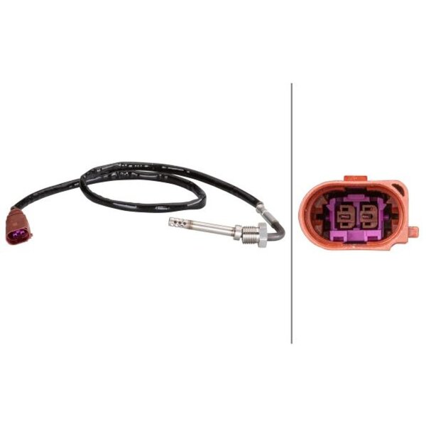 HELLA 6PT 010 376-191 Sensor, Abgastemperatur