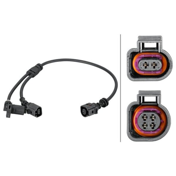 HELLA 6PU 012 806-661 Sensor, Raddrehzahl