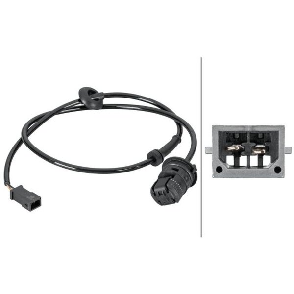HELLA 6PU 012 806-791 Sensor, Raddrehzahl