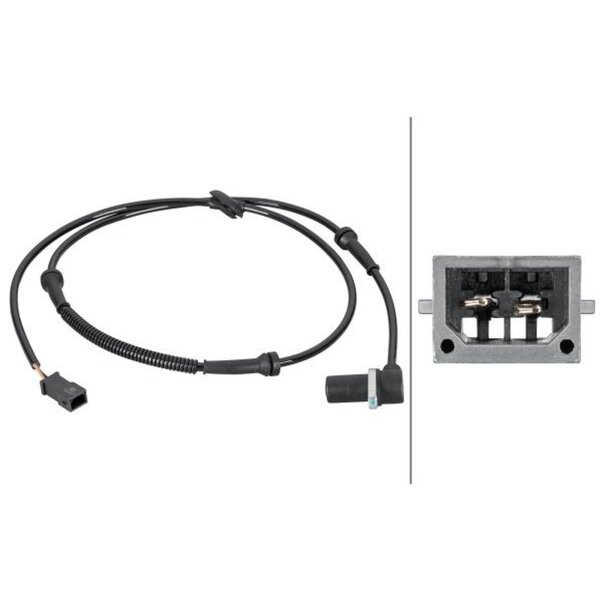 HELLA 6PU 012 806-831 Sensor, Raddrehzahl