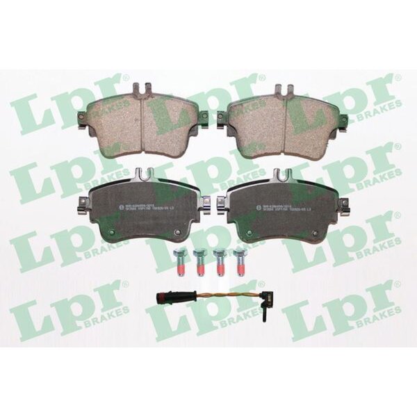 LPR 05P1780A Bremsbelagsatz, Scheibenbremse
