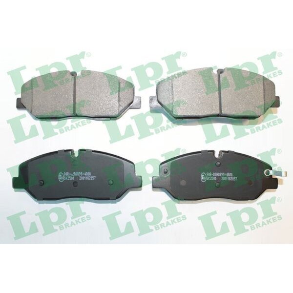 LPR 05P2057 Bremsbelagsatz, Scheibenbremse