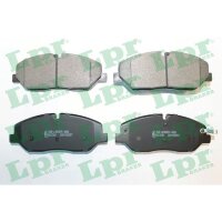 LPR 05P2057 Bremsbelagsatz, Scheibenbremse