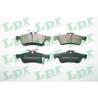 LPR 05P2076 Bremsbelagsatz, Scheibenbremse