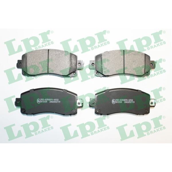 LPR 05P2119 Bremsbelagsatz, Scheibenbremse