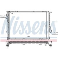 NISSENS 60648 Kühler, Motorkühlung