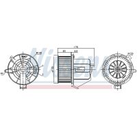 NISSENS 87293 Innenraumgebläse