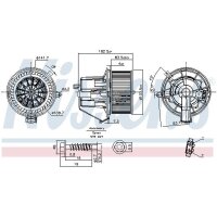 NISSENS 87294 Innenraumgebläse