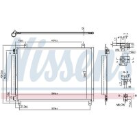 NISSENS 941106 Kondensator, Klimaanlage