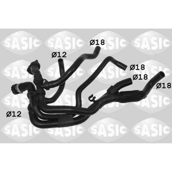 SASIC 3404200 Kühlerschlauch