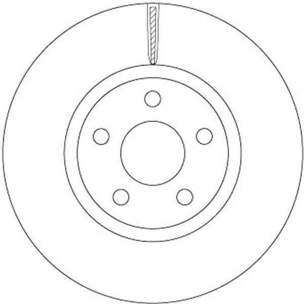 TRW DF6810S Bremsscheibe
