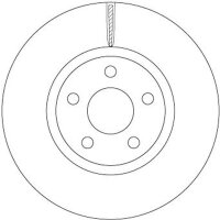 TRW DF6810S Bremsscheibe