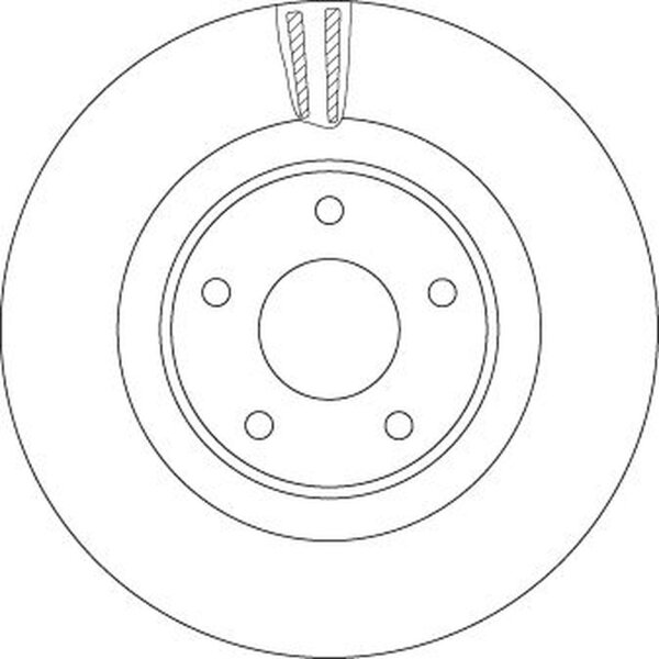 TRW DF6496S Bremsscheibe
