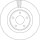 TRW DF6496S Bremsscheibe