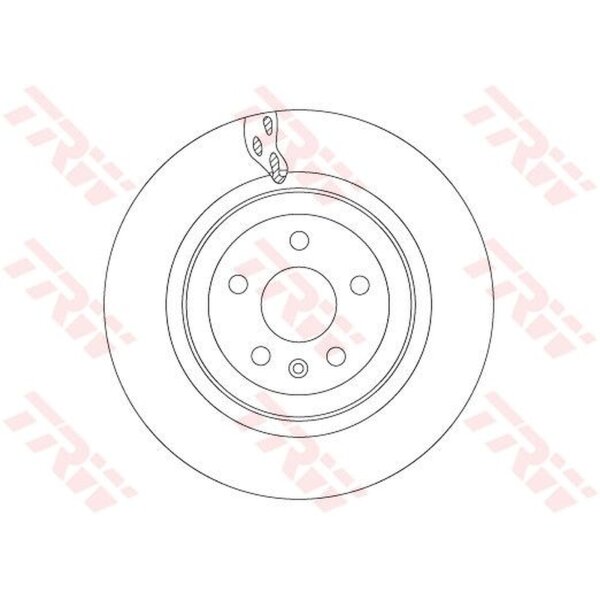 TRW DF6702S Bremsscheibe