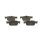 BOSCH 0 986 424 333 Bremsbelagsatz, Scheibenbremse