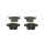 BOSCH 0 986 424 334 Bremsbelagsatz, Scheibenbremse