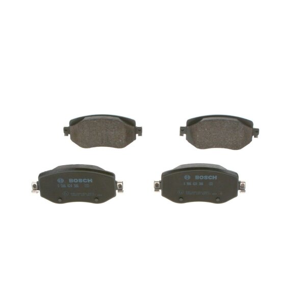 BOSCH 0 986 424 386 Bremsbelagsatz, Scheibenbremse