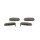 BOSCH 0 986 424 393 Bremsbelagsatz, Scheibenbremse