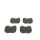 BOSCH 0 986 424 431 Bremsbelagsatz, Scheibenbremse
