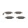 BOSCH 0 986 424 433 Bremsbelagsatz, Scheibenbremse