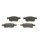 BOSCH 0 986 424 436 Bremsbelagsatz, Scheibenbremse