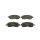 BOSCH 0 986 424 638 Bremsbelagsatz, Scheibenbremse
