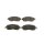 BOSCH 0 986 424 638 Bremsbelagsatz, Scheibenbremse