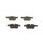 BOSCH 0 986 424 802 Bremsbelagsatz, Scheibenbremse