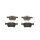 BOSCH 0 986 424 807 Bremsbelagsatz, Scheibenbremse