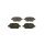 BOSCH 0 986 424 839 Bremsbelagsatz, Scheibenbremse
