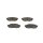 BOSCH 0 986 424 840 Bremsbelagsatz, Scheibenbremse
