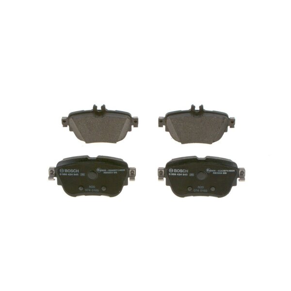 BOSCH 0 986 424 845 Bremsbelagsatz, Scheibenbremse