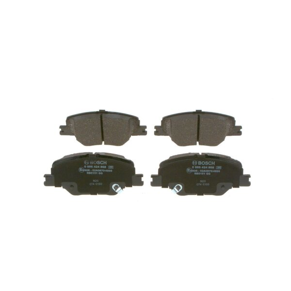 BOSCH 0 986 424 868 Bremsbelagsatz, Scheibenbremse