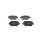 BOSCH 0 986 424 872 Bremsbelagsatz, Scheibenbremse