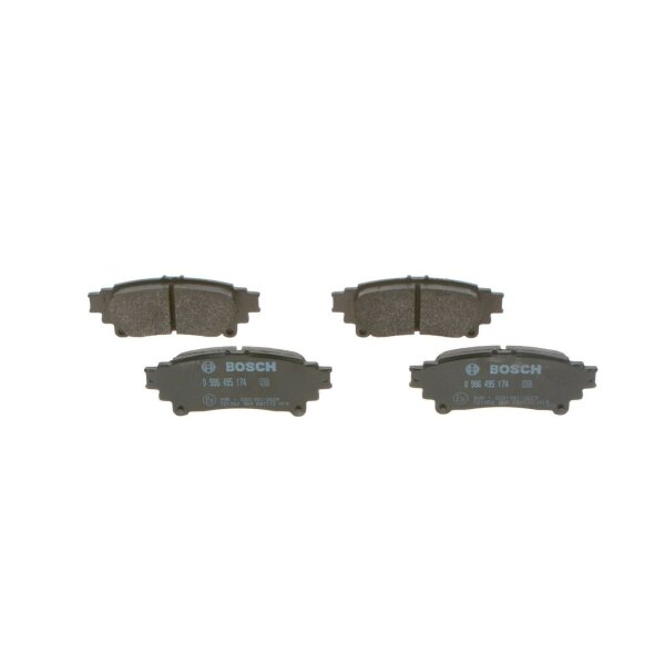 BOSCH 0 986 495 174 Bremsbelagsatz, Scheibenbremse