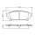 BOSCH 0 986 495 174 Bremsbelagsatz, Scheibenbremse