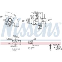 NISSENS 93262 Lader, Aufladung