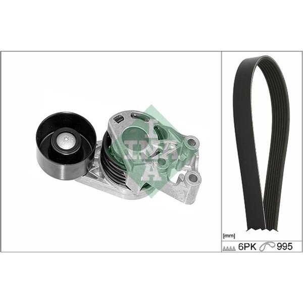 Schaeffler INA 529 0378 10 Keilrippenriemensatz