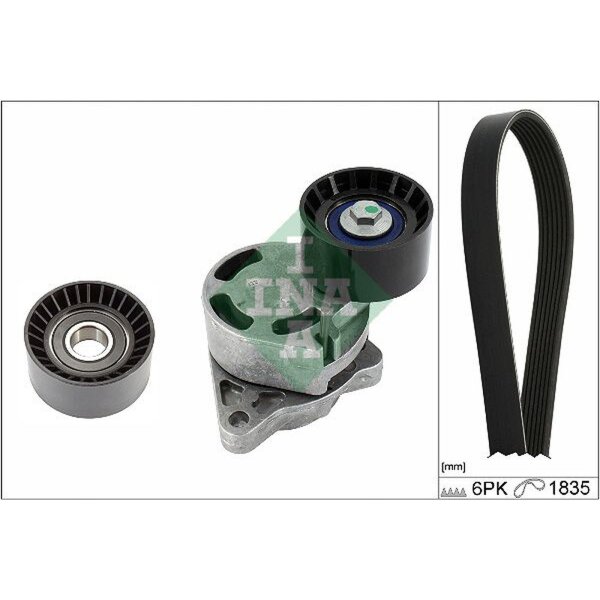 Schaeffler INA 529 0436 10 Keilrippenriemensatz