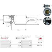 AS-PL SS0309S Magnetschalter, Starter