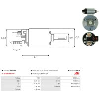 AS-PL SS1106S Magnetschalter, Starter