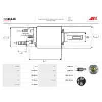 AS-PL SS3044S Magnetschalter, Starter