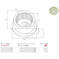 AS-PL SG0106S Reparatursatz, Starter