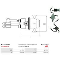 AS-PL SS0180S Magnetschalter, Starter