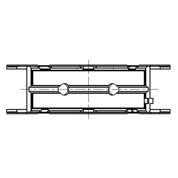 MAHLE 081 HS 21720 000 Kurbelwellenlagerschalen-Satz