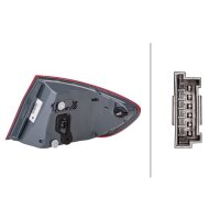 HELLA 2SD 011 144-311 Heckleuchte
