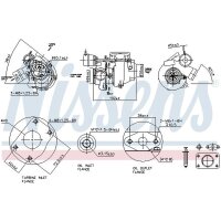 NISSENS 93040 Lader, Aufladung