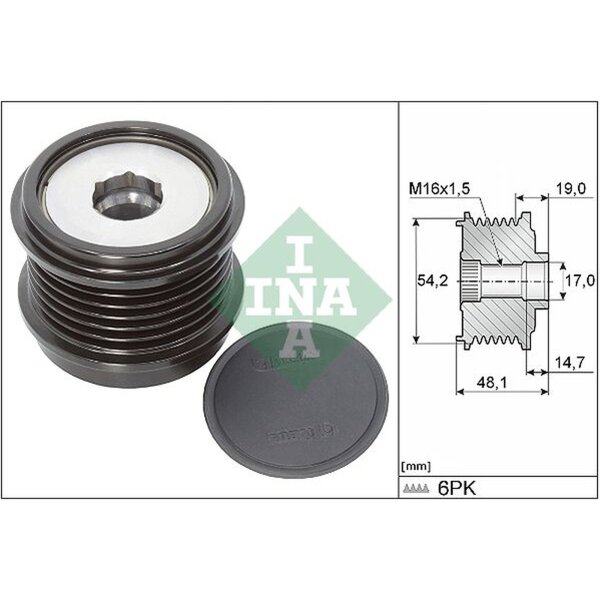 Schaeffler INA 535 0310 10 Generatorfreilauf