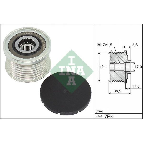 Schaeffler INA 535 0344 10 Generatorfreilauf